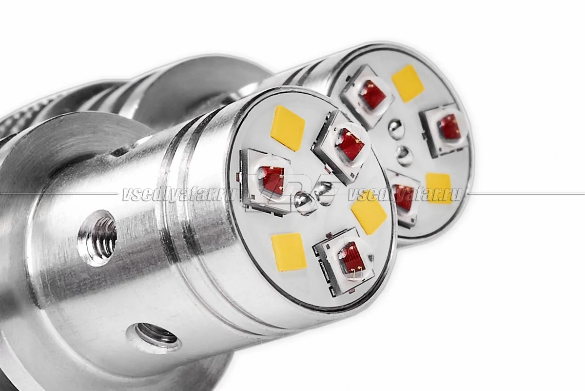 Светодиодная система Locator Combo YW W16W 1 шт.(лампа) задних фонарей автомобиля (оранжево-белая)
